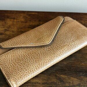 Matt & Nat Tan Bi Fold Leather Wallet Clutch
